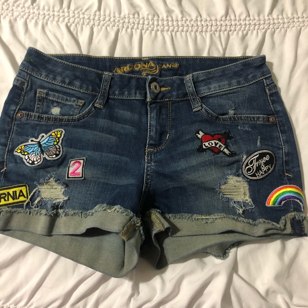 ARIZONA JEAN Patch DENIM Shorts